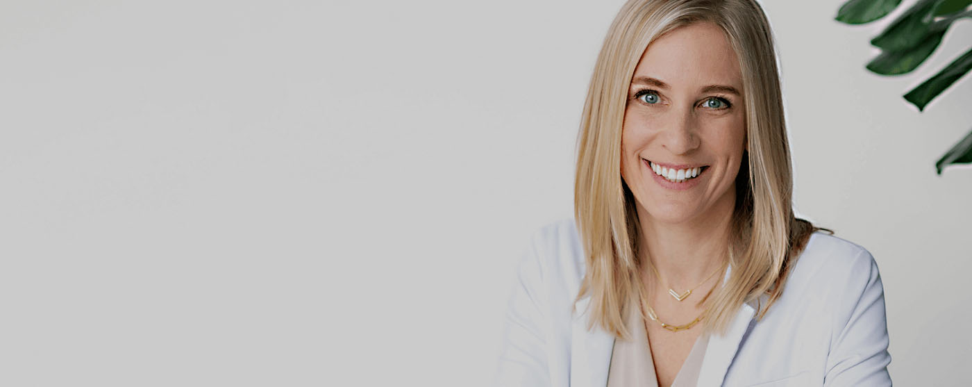 Closeup of beautiful smile after cosmetic dentistry