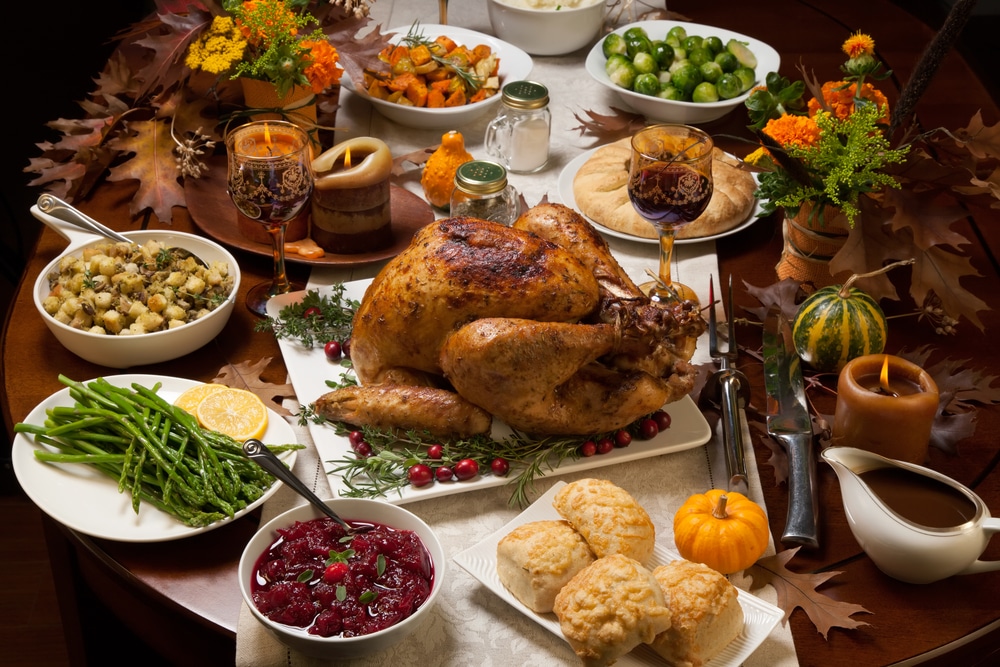image of holiday foods